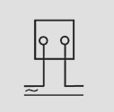 Ammeter with direct connection